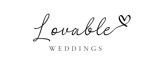 Logo Lovable Weddings Hochzeitsplanung dunkel